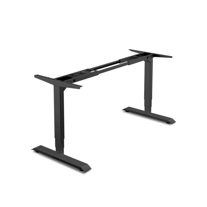 TC Professional sähköpöytä 180x80 cm - musta/valkotammi