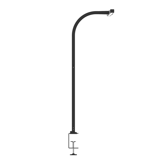 TC Strata valaisin pöytäkiinnikkeellä - musta