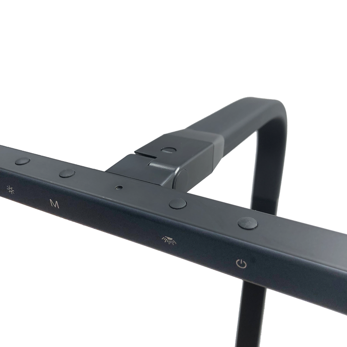 TC Strata valaisin pöytäkiinnikkeellä - musta