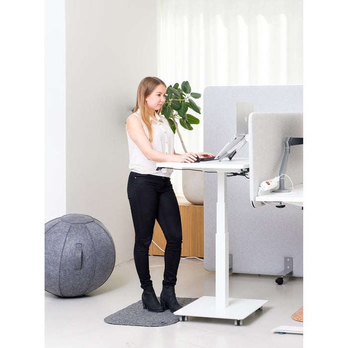 Stoo® Desk Single sähköpöydän runko - Valkoinen