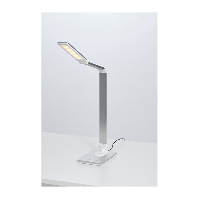 Stoo® LED valaisin - Hopea/valkoinen