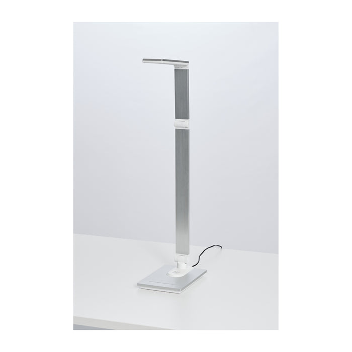 Stoo® LED valaisin - Hopea/valkoinen