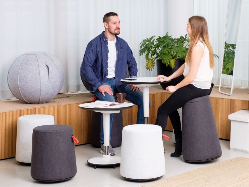 Stoo® MiniPlus aktiivituoli - Vaaleanharmaa