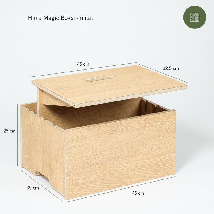 Hima Magic Boksi seisomatyöpiste Anti-fingerprint - Anthracite