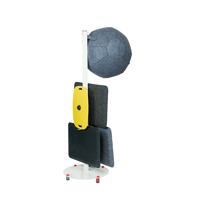 Stoo® Ergo-Rack tuotenaulakko - Valkoinen