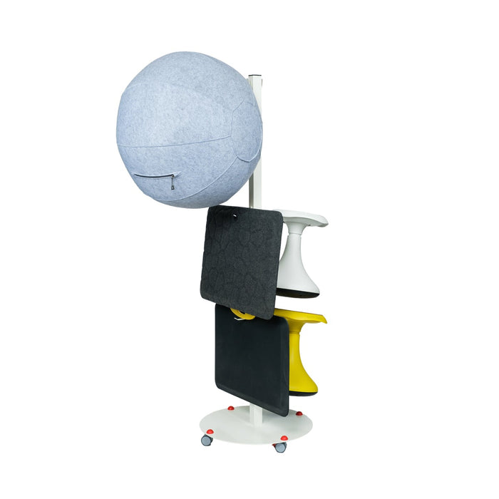 Stoo® Ergo-Rack tuotenaulakko - Valkoinen