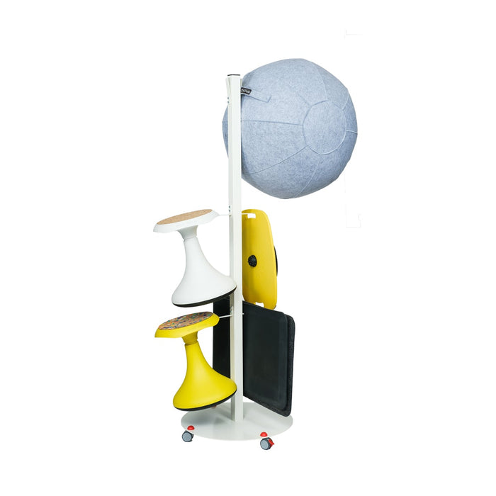 Stoo® Ergo-Rack tuotenaulakko - Valkoinen