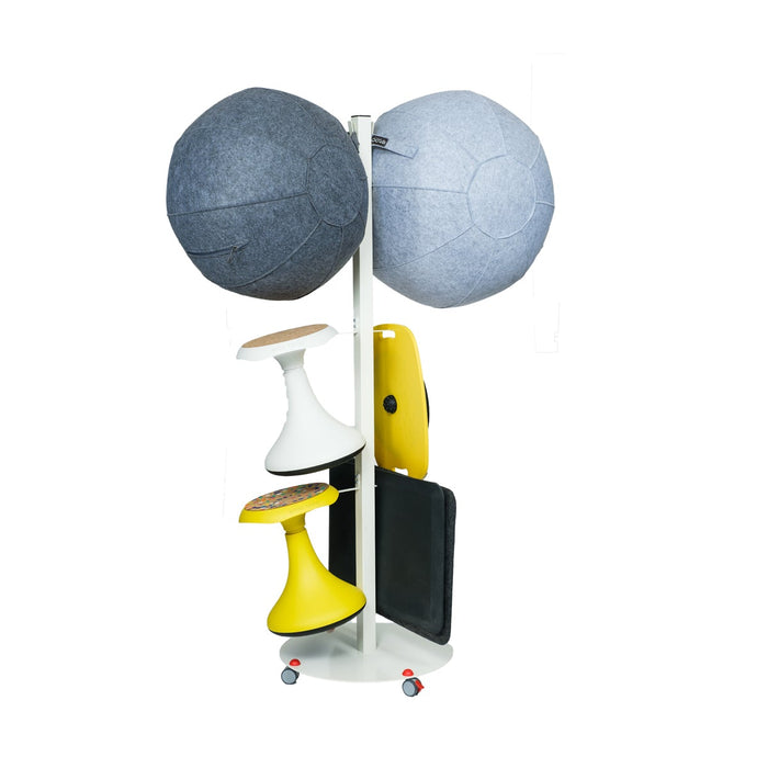 Stoo® Ergo-Rack tuotenaulakko - Valkoinen